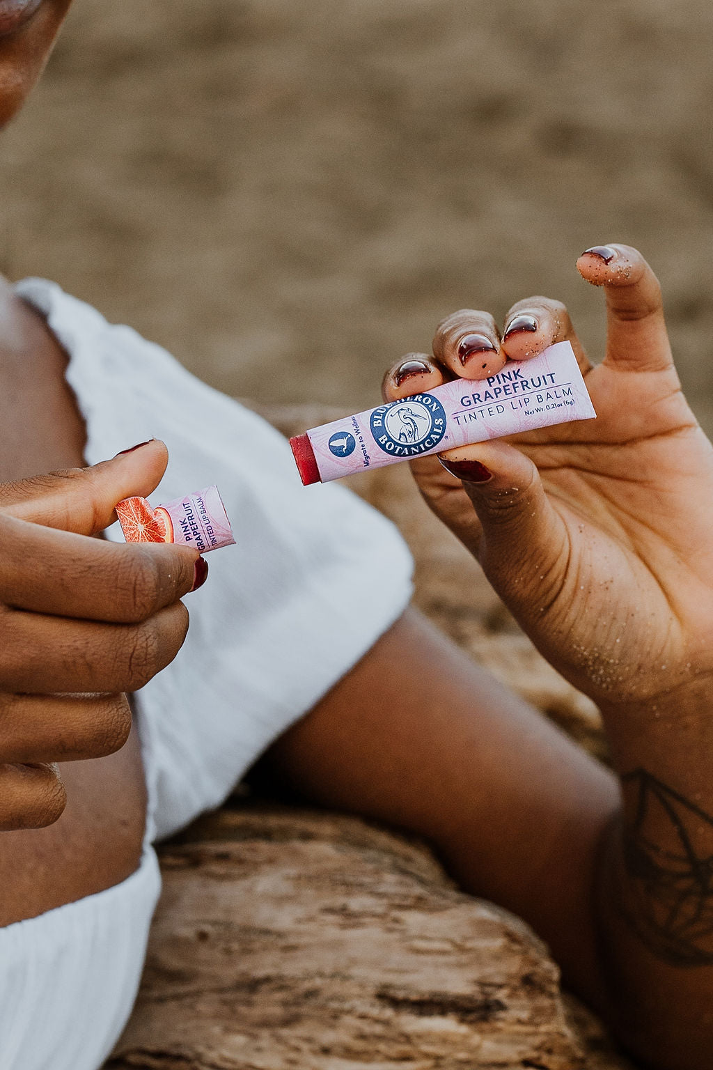 Pink Grapefruit Lip Balm