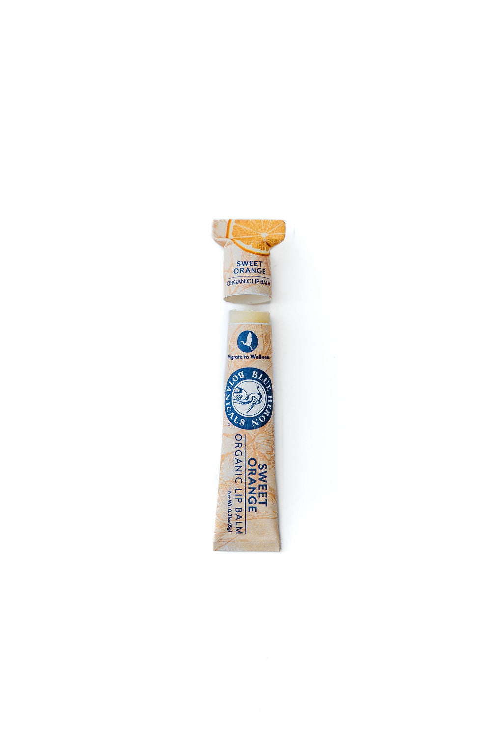 Smoky* Sweet Orange Organic Lip Balm