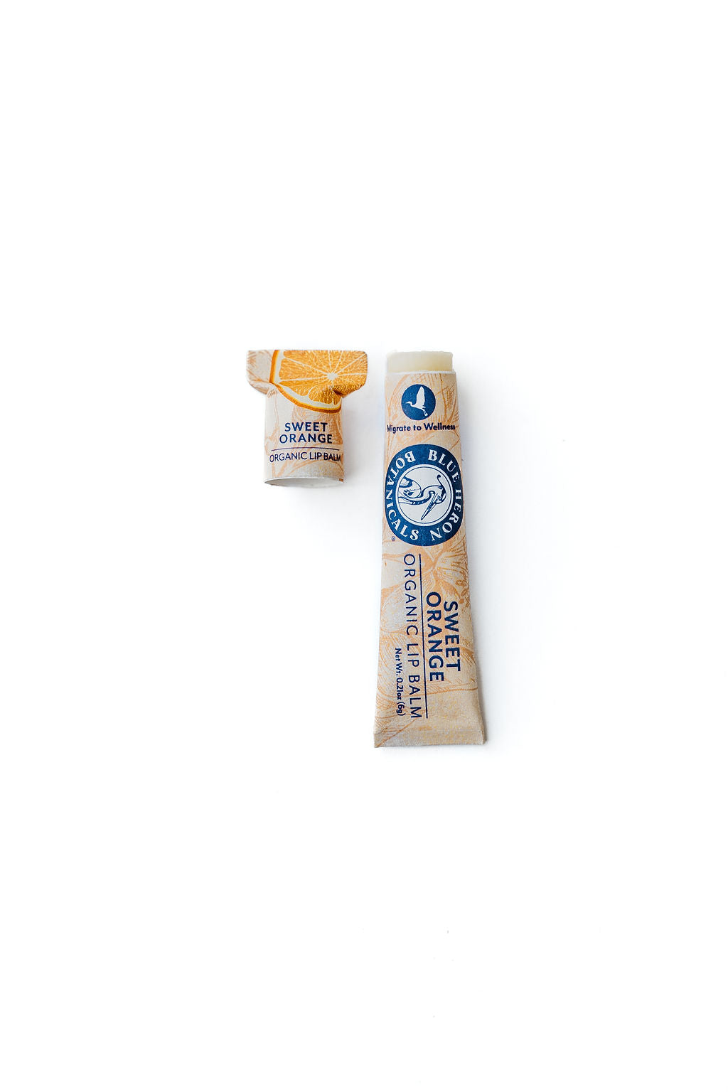 Smoky* Sweet Orange Organic Lip Balm