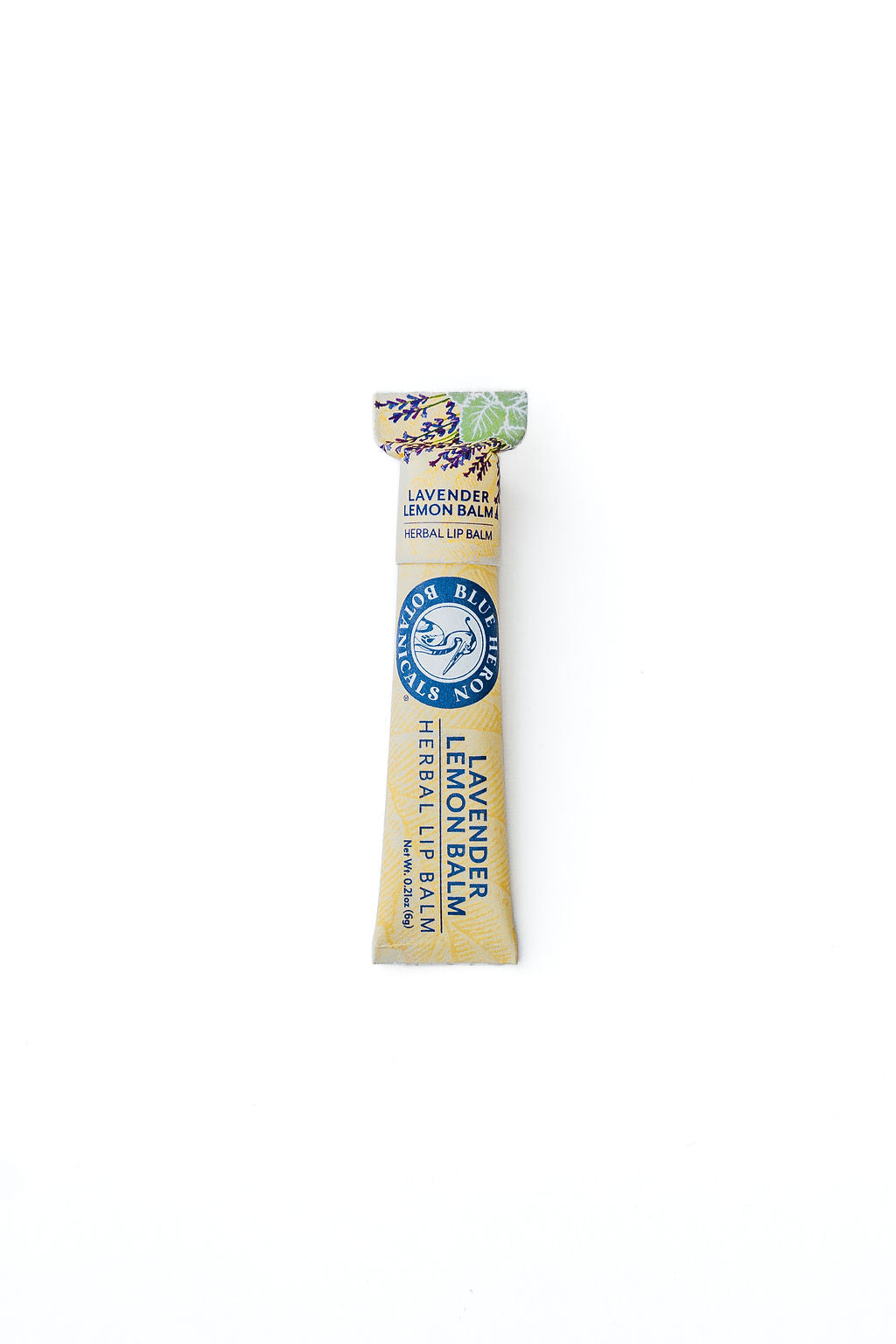 Lavender Lemon Balm Herbal Lip Balm for Cold Sores