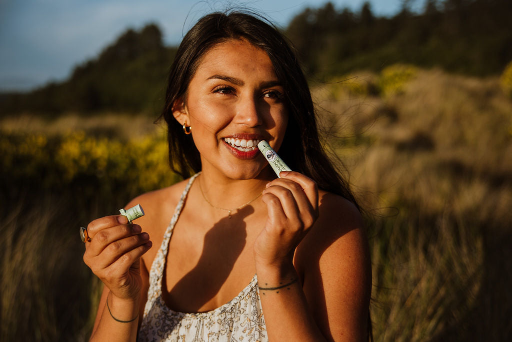 Smoky* Pacific Mint Organic Lip Balm