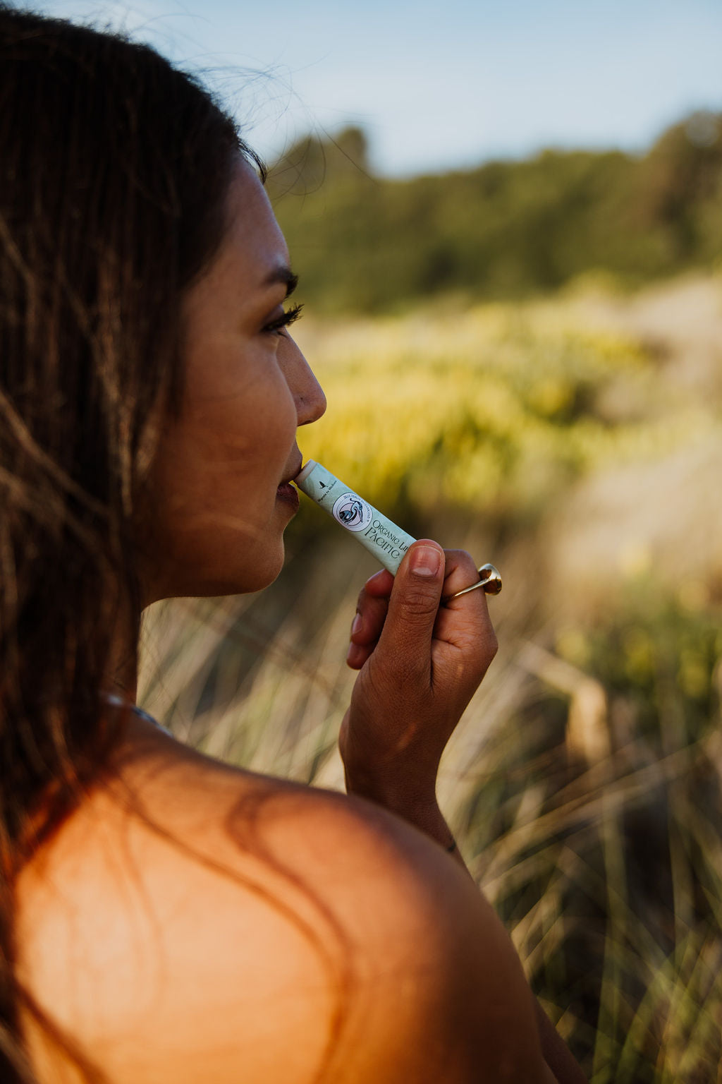 Smoky* Pacific Mint Organic Lip Balm