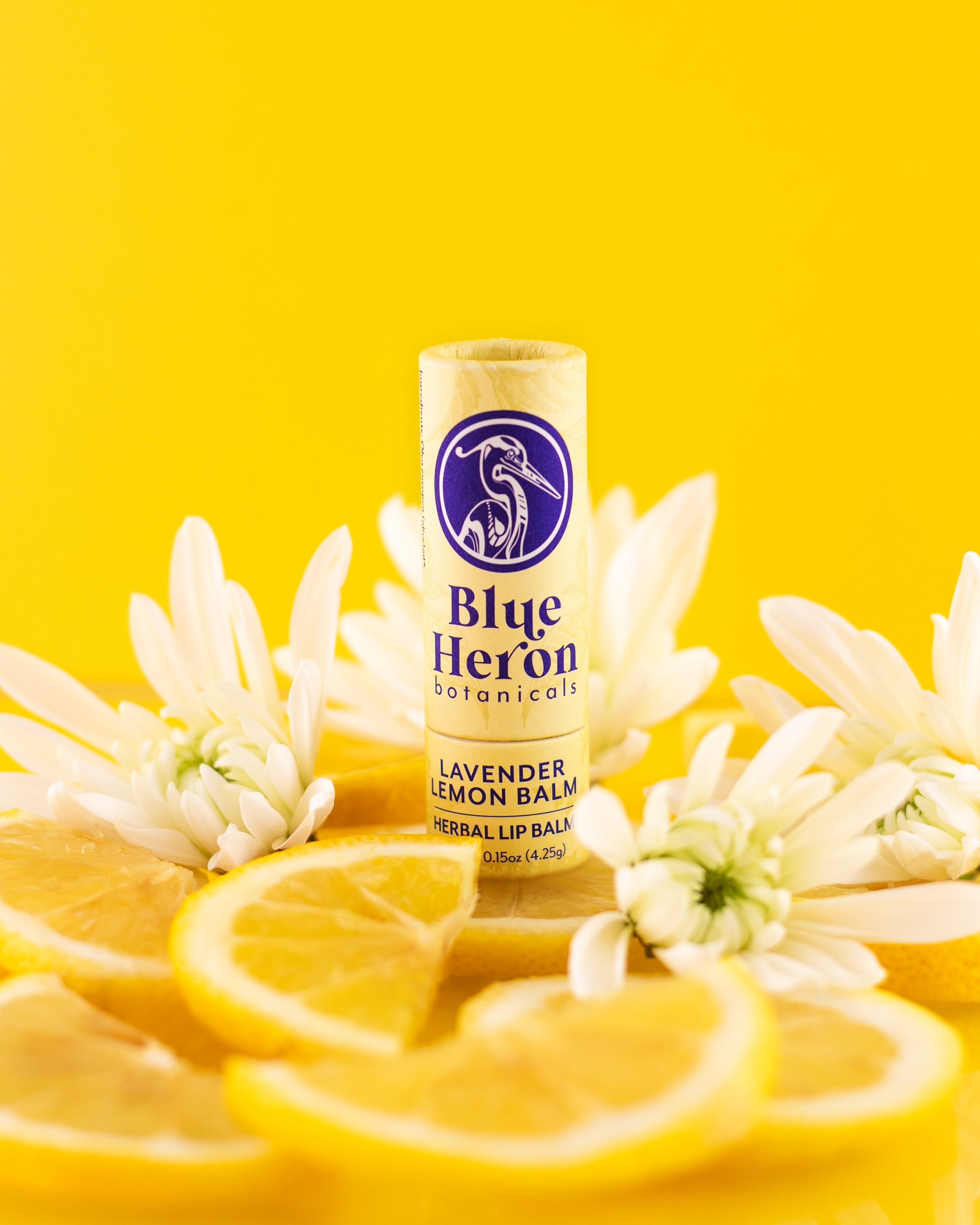 *NEW LOOK* Lavender Lemon Balm Herbal Lip Balm for Cold Sores