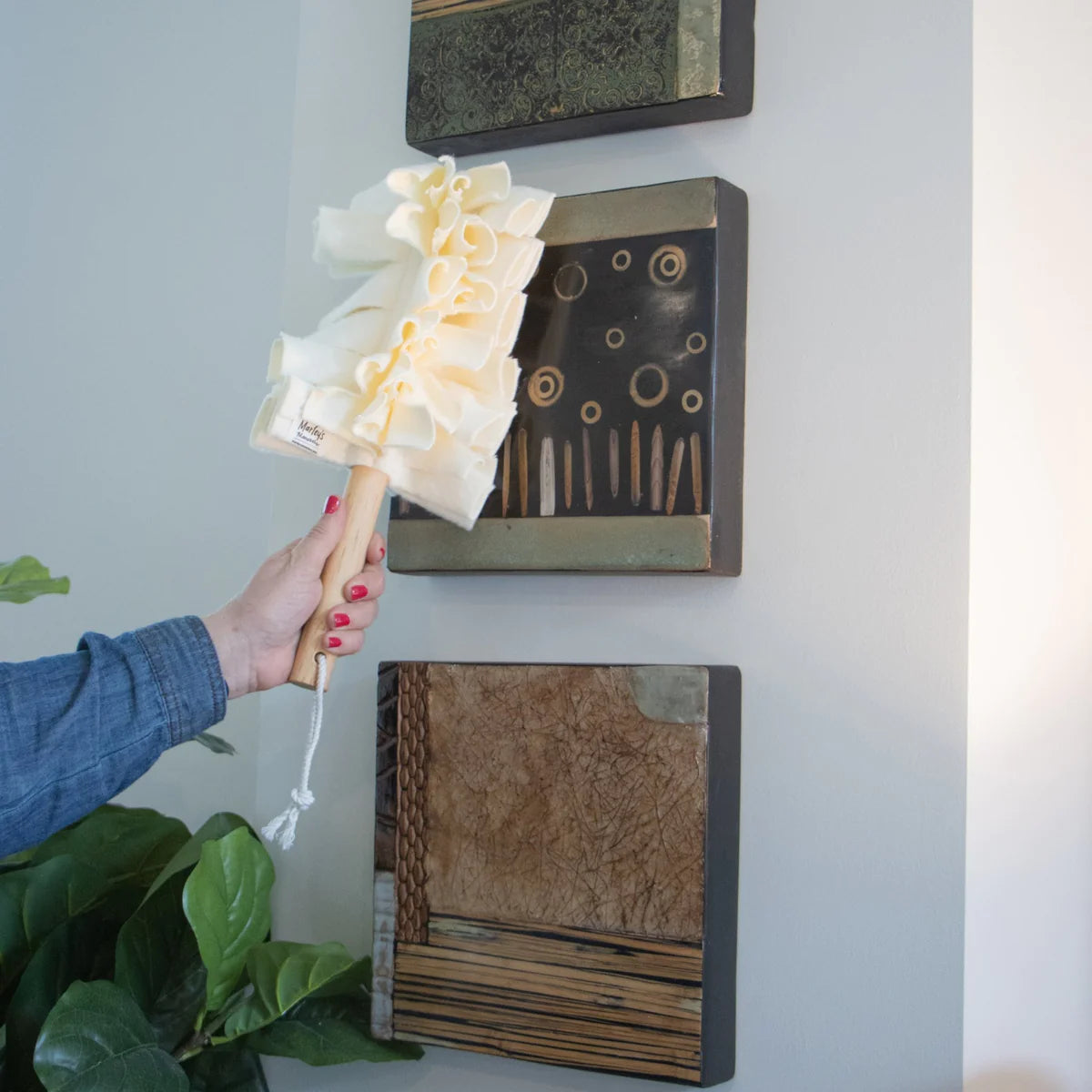WASHABLE DUSTER: Bamboo Fleece