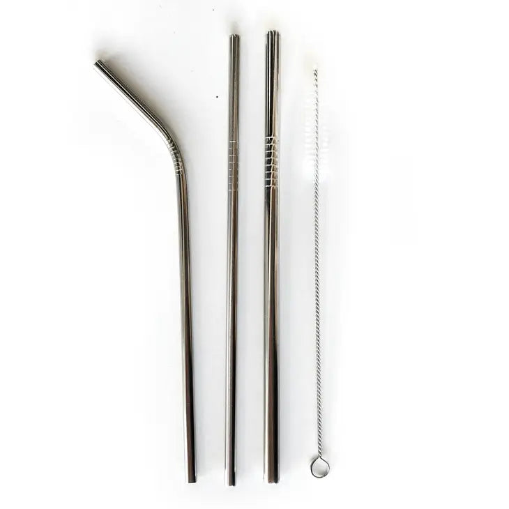 Stainless Steel Straw Set