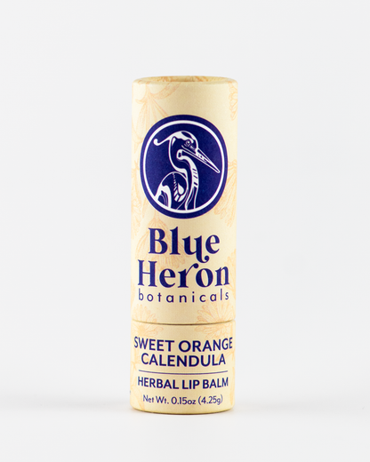 *NEW* Sweet Orange Calendula Herbal Lip Balm
