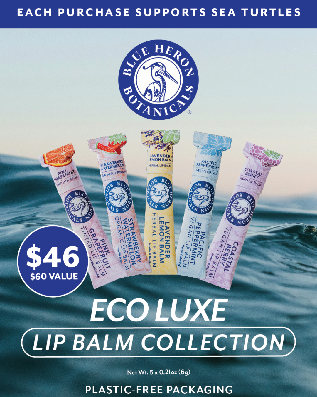 Eco Luxe Lip Balm Gift Set