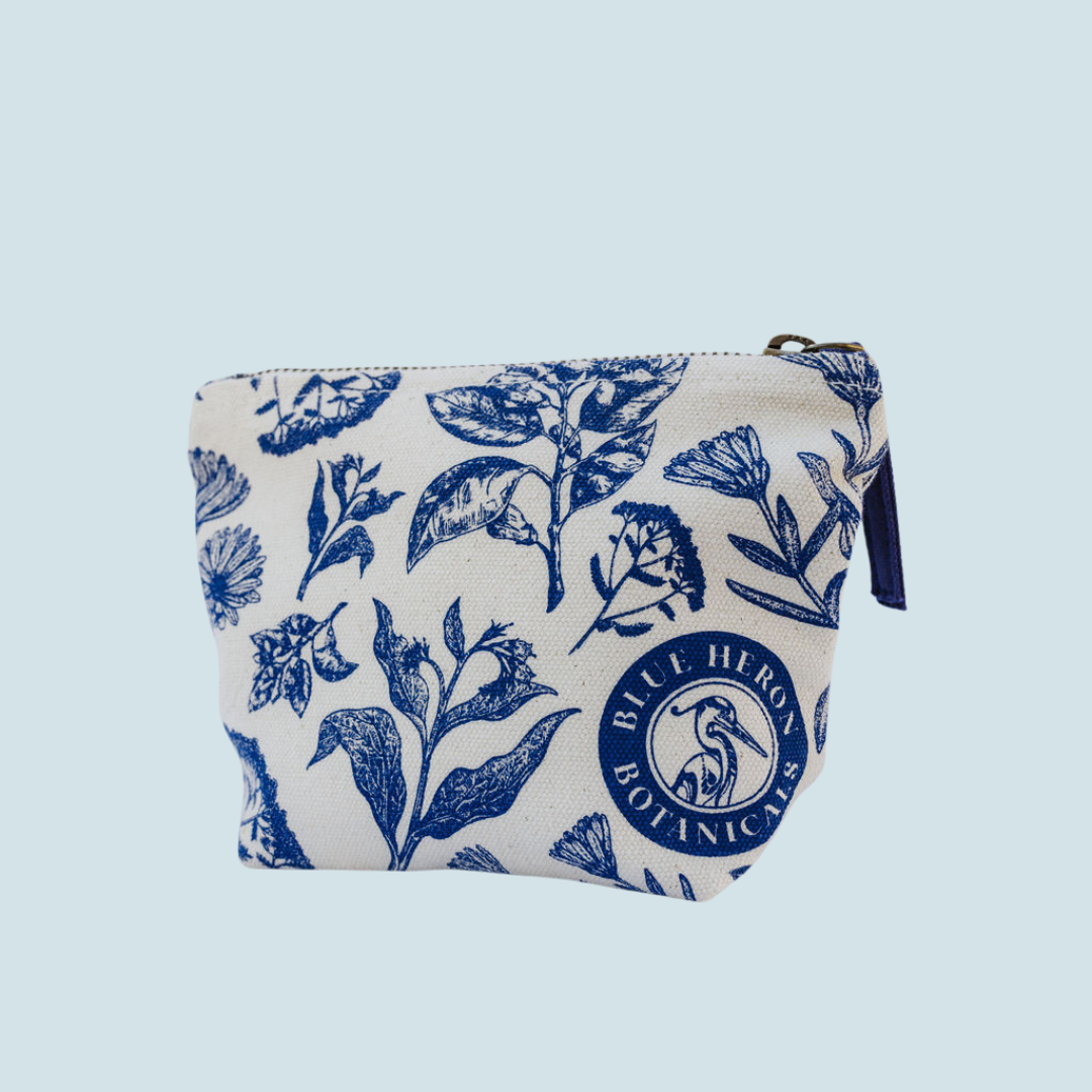 Cosmetic Bag - Botanical Print