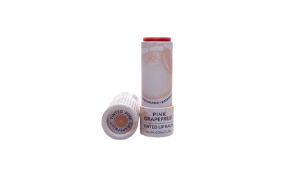 pink grapefruit tinted lip balm